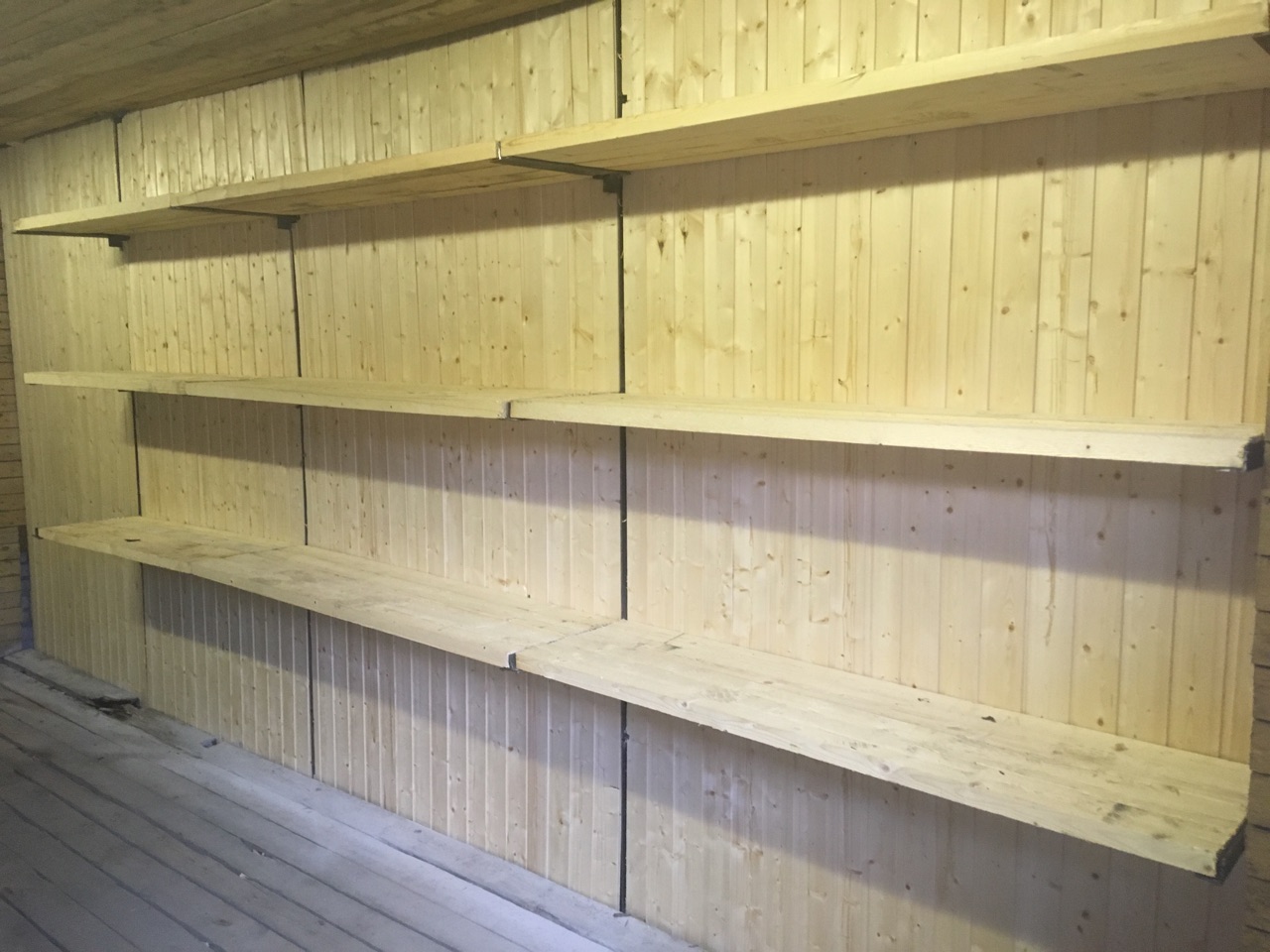 деревянные стелажи для гаража спб